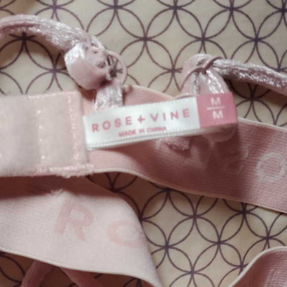 Ardene's Women's Bralette ( Size M ) Velvety Light Pink Bra. - Picture 10 of 12